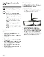 Preview for 14 page of Thermador PRD364WDGU/C Installation Instructions Manual