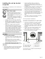 Preview for 17 page of Thermador PRD364WDGU/C Installation Instructions Manual