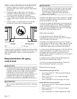 Preview for 72 page of Thermador PRD364WDGU/C Installation Instructions Manual