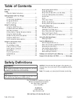 Preview for 4 page of Thermador PRD48JDSGU Use And Care Manual