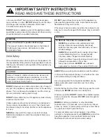 Preview for 8 page of Thermador PRD48JDSGU Use And Care Manual