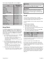 Preview for 46 page of Thermador PRD48JDSGU Use And Care Manual