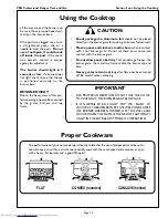 Preview for 15 page of Thermador PRG304EG Care And Use Manual