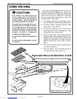 Preview for 21 page of Thermador PRG304EG Care And Use Manual