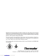 Preview for 40 page of Thermador PRG304EG Care And Use Manual