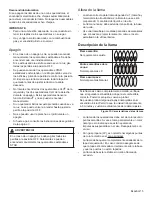 Предварительный просмотр 119 страницы Thermador PRG364JDG Use And Care Manual