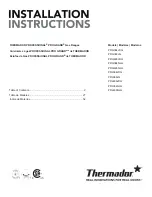 Preview for 2 page of Thermador PRG486NLG Installation Instructions Manual