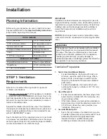 Preview for 6 page of Thermador PRG486NLG Installation Instructions Manual