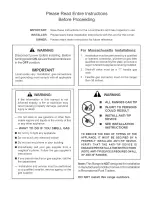 Preview for 2 page of Thermador PRO-GRAND PD30 Installation Instructions Manual