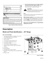 Предварительный просмотр 11 страницы Thermador PRO-GRAND TPRD30 Care And Use Manual