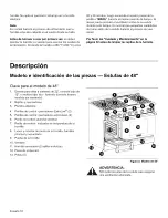 Предварительный просмотр 99 страницы Thermador PRO-GRAND TPRD30 Care And Use Manual