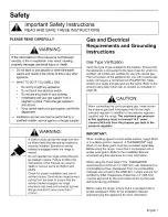 Preview for 4 page of Thermador PRO HARMONY PRD30 Use And Care Manual