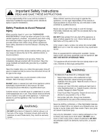 Preview for 6 page of Thermador PRO HARMONY PRD30 Use And Care Manual