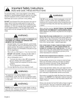 Preview for 7 page of Thermador PRO HARMONY PRD30 Use And Care Manual