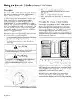 Preview for 23 page of Thermador PRO HARMONY PRD30 Use And Care Manual