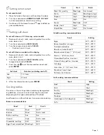 Preview for 3 page of Thermador Pro Harmony Series Quick Reference Manual