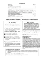 Предварительный просмотр 2 страницы Thermador Professional P24GE Installation Instructions Manual