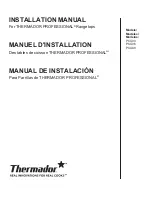 Thermador Professional PCG30 Installation Manual preview