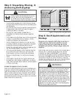 Preview for 12 page of Thermador Professional PCG30 Installation Manual