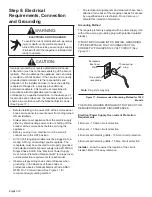 Preview for 14 page of Thermador Professional PCG30 Installation Manual