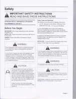 Preview for 3 page of Thermador PROFESSIONAL PH30HS Installation Manual