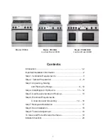 Preview for 3 page of Thermador Professional PRO-GRAND PD304 Installation Instructions Manual