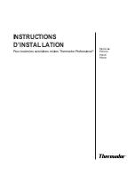 Preview for 25 page of Thermador Professional PRO-GRAND PD304 Installation Instructions Manual