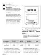 Preview for 55 page of Thermador Professional PRO-HARMONY PRG36 Installation Manual