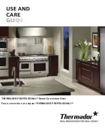 Thermador PROFESSIONAL PSO301M Care Manual preview