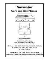 Preview for 1 page of Thermador PSC364GD Care And Use Manual