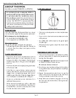 Preview for 24 page of Thermador PSC364GD Care And Use Manual