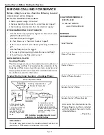 Preview for 32 page of Thermador PSC364GD Care And Use Manual