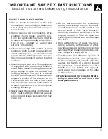 Preview for 5 page of Thermador RED30V Care & Use Manual