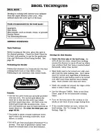 Preview for 27 page of Thermador RED30V Care & Use Manual