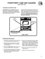 Preview for 43 page of Thermador RED30V Care & Use Manual