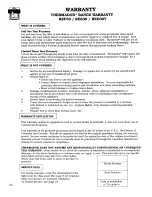 Preview for 48 page of Thermador RED30V Care & Use Manual