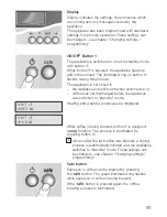 Предварительный просмотр 11 страницы Thermador SAVOR Use And Care Manual