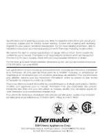 Preview for 104 page of Thermador SAVOR Use And Care Manual