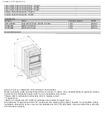 Preview for 2 page of Thermador SC301 Specifications