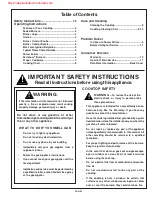 Предварительный просмотр 3 страницы Thermador SGC304 Care And Use Manual