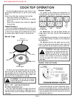 Предварительный просмотр 6 страницы Thermador SGC304 Care And Use Manual