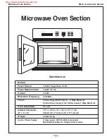 Preview for 5 page of Thermador SMW 272 B Service Manual