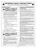 Preview for 4 page of Thermador STEEL GAS STAR SGS304 Care And Use Manual