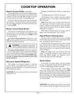 Preview for 7 page of Thermador STEEL GAS STAR SGS304 Care And Use Manual