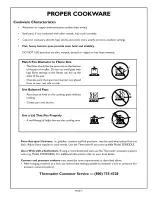 Preview for 9 page of Thermador STEEL GAS STAR SGS304 Care And Use Manual