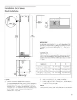 Preview for 8 page of Thermador T18 Series Installation Instructions Manual