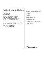 Thermador T18IW Series Use & Care Manual preview