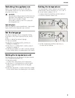 Preview for 9 page of Thermador T18IW Series Use & Care Manual