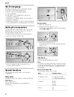 Preview for 8 page of Thermador T18IW800SP Use & Care Manual