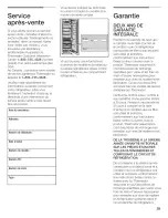 Preview for 39 page of Thermador T241R Series Use & Care Manual